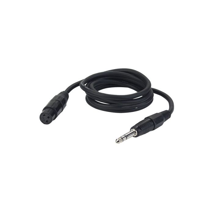 Dap Audio FL036 Female XLR naar stereo jack  microfoonkabel 6 mtr