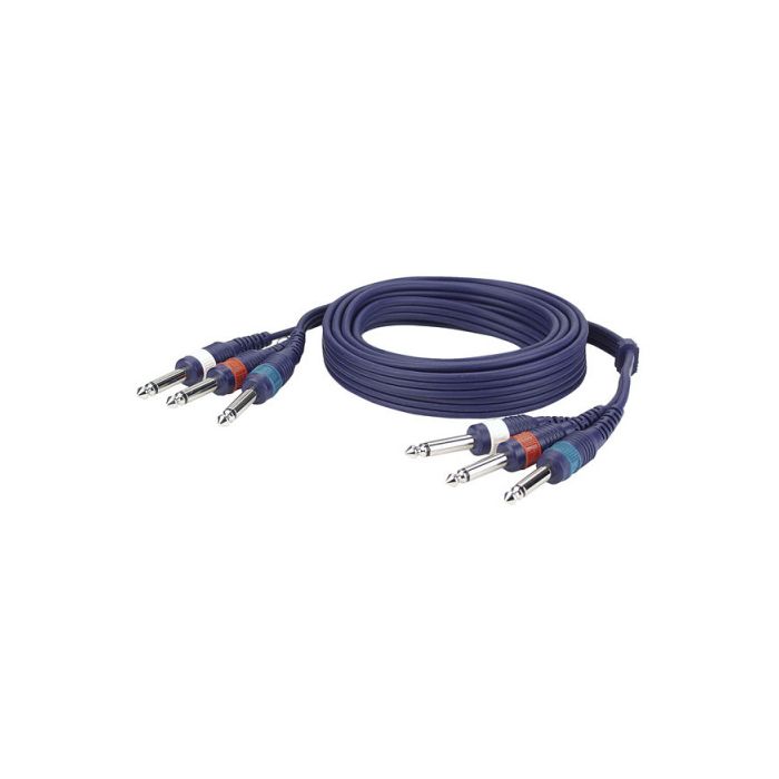 DAP FL213 3 voudige jack - jack kabel 3 mtr