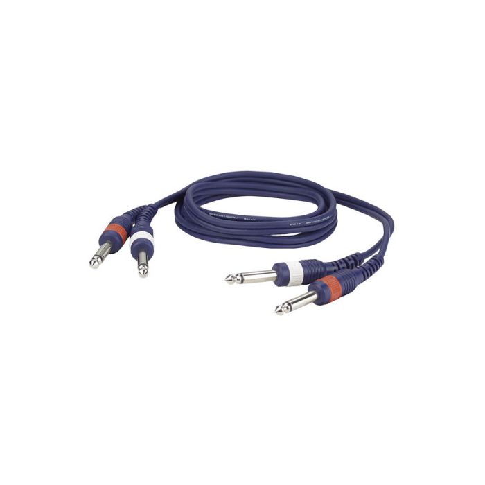 DAP FL226 Jack - Jack kabel 2 voudig  6 mtr