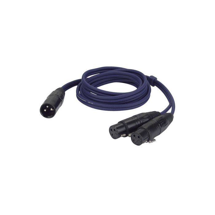 Dap FL38 - bal. XLR/M 3 p. > 2 XLR/F 3 p. 1.5mtr