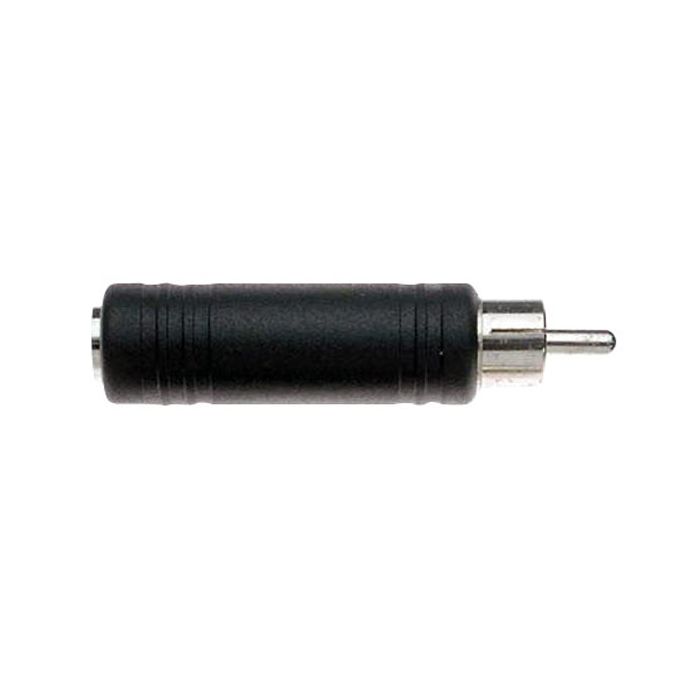 DAP RCA male naar  6,3mm Jack Female ( Jack - Cinch verloop stekker )