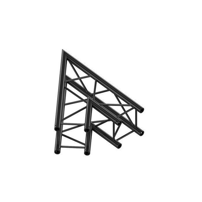 Milos QCVF19|2WAY45DG BLACK Corner 45 Pro-Square F Truss HD