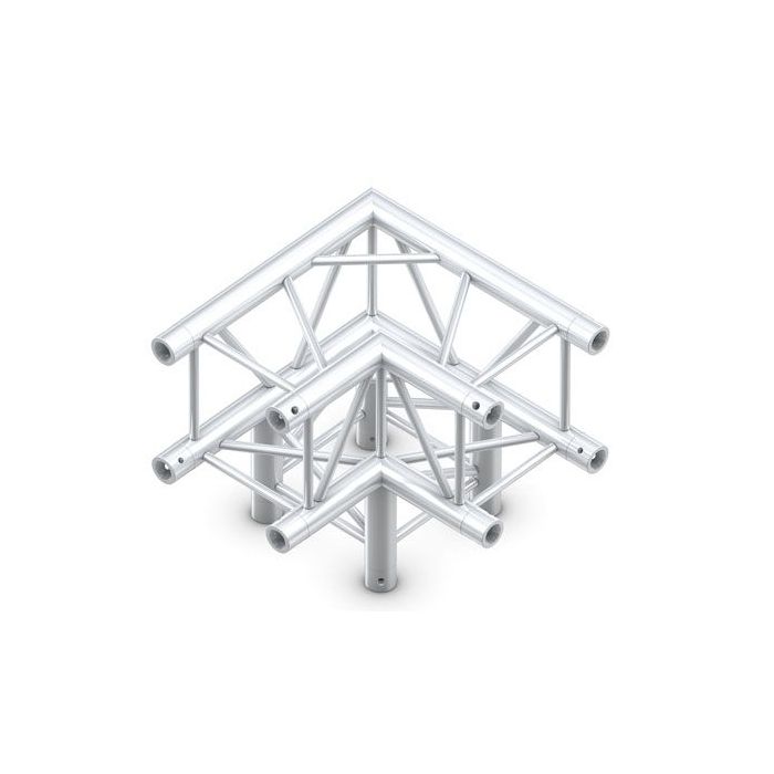 Milos QLVF30|3WAY90DG  Corner 3-way 90° Pro-30 Square HD F Truss