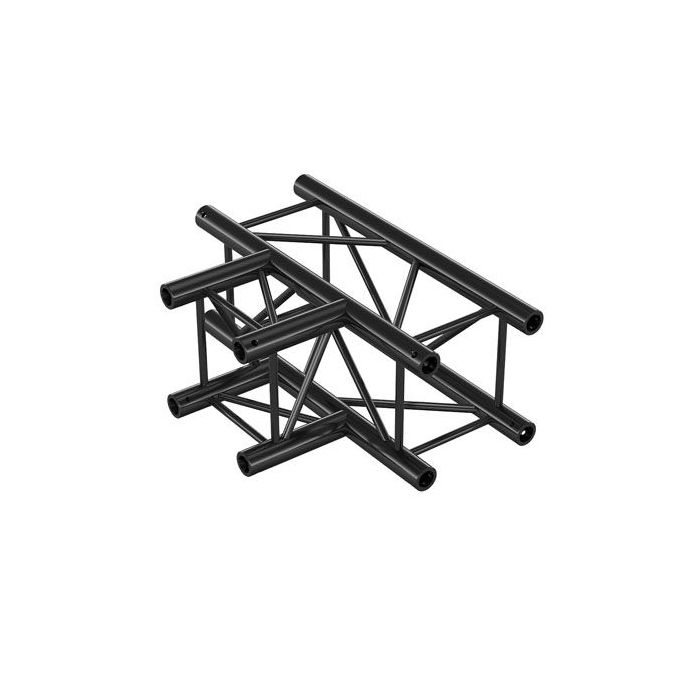 Milos QTVF35|3WAYT BLACK  T-Cross 3-way Pro-30 Square HD F Truss