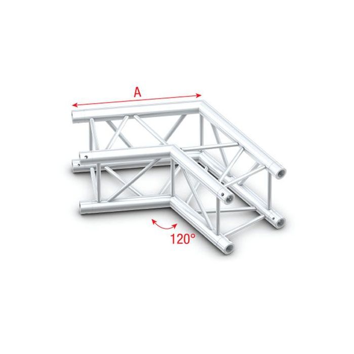 Milos QCF22 Corner 120° Pro-30 Vierkant F Truss