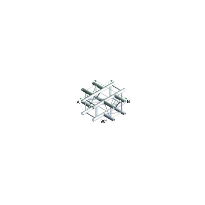 Milos  QCB41 - PQ30016 Vierkant Truss Cross P-truss