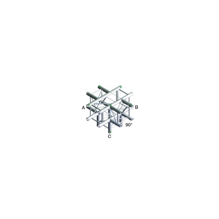  Milos QCF51 Cross + Down 5-way Pro-30 Square F Truss