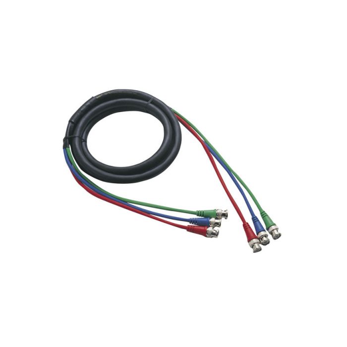 DMT FV026 3 Voudige BNC naar BNC kabel 6 mtr