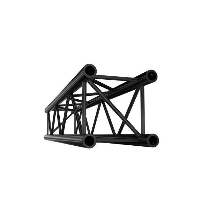 Milos QTU1500 BLACK Straight 1500mm Pro 30 vierkant Truss Black