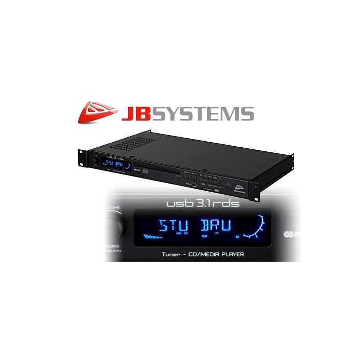 JB Systems USB3.1-RDS Multimedia speler - tuner