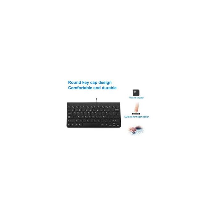 Ultra Slim Mini Keyboard Wired Usb 2.0 Toetsenbord  