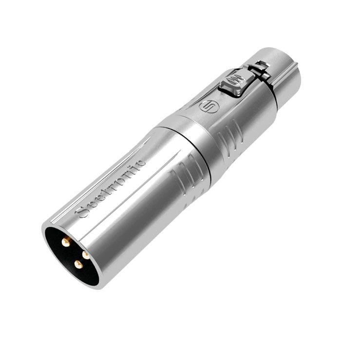 Seetronic XLR 3P male naar XLR 5P female