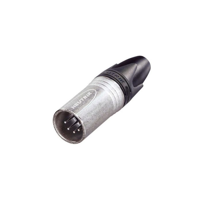 Neutrik NC5MXX XLR 5polig Connector Male Silver contacts, Nickel housing