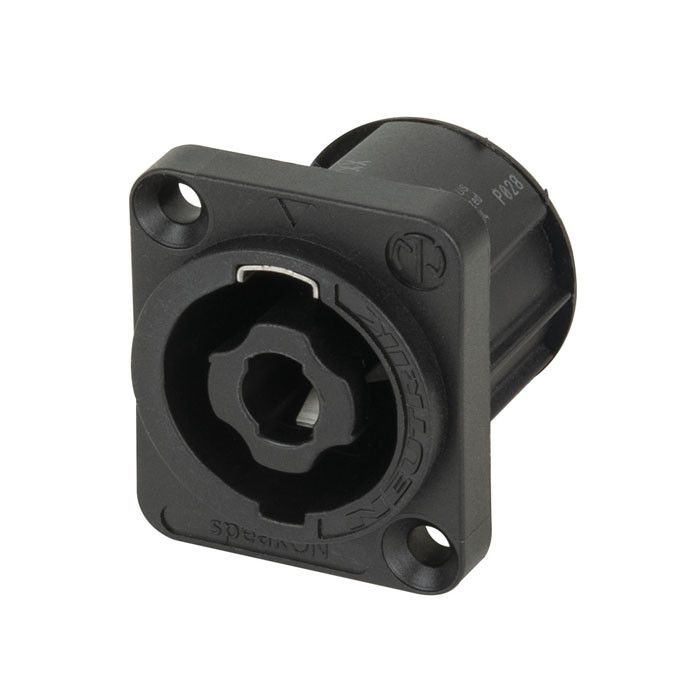 Neutrik 4-pin speaker chassis Female Connector - D-size