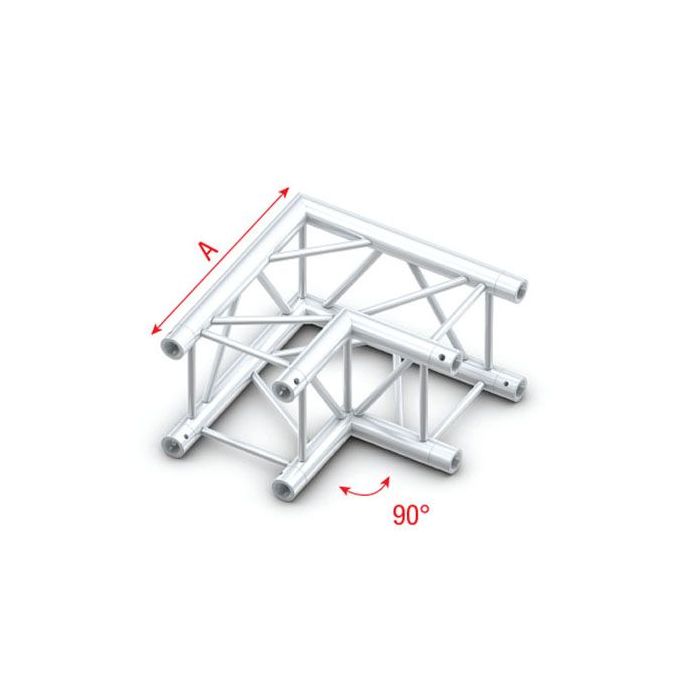 Milos QCB21 - PQ30003 Vierkant Truss Hoek 90° graden