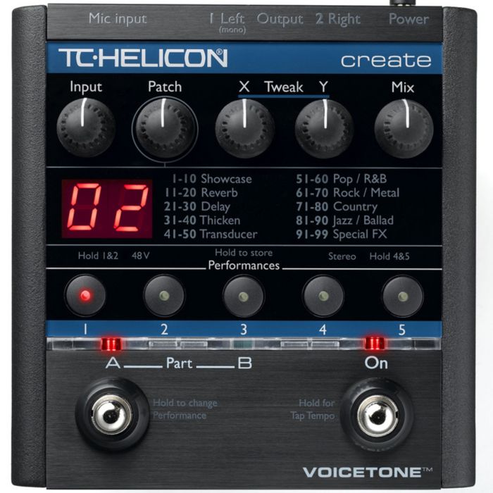 TC Helicon VoiceTone Create