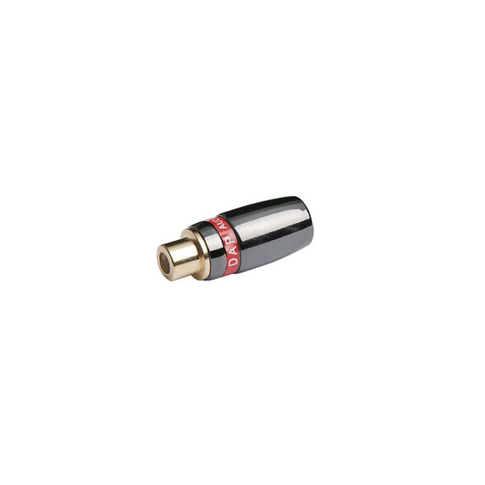 RCA plug female rood