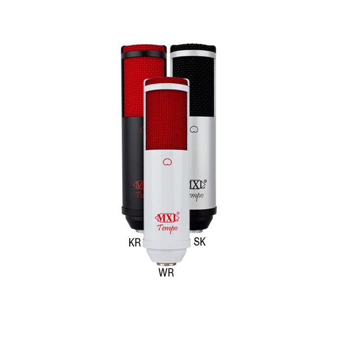 MXL Tempo USB Condenser Microphone rood-zwart