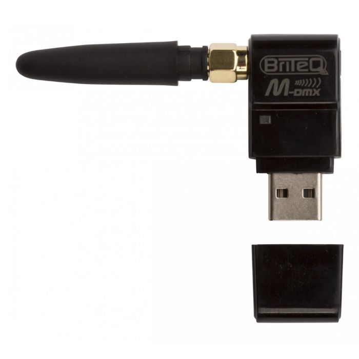 Briteq WTR-DMX DONGLE De perfecte oplossing voor als u draadloze DMX nodig hebt