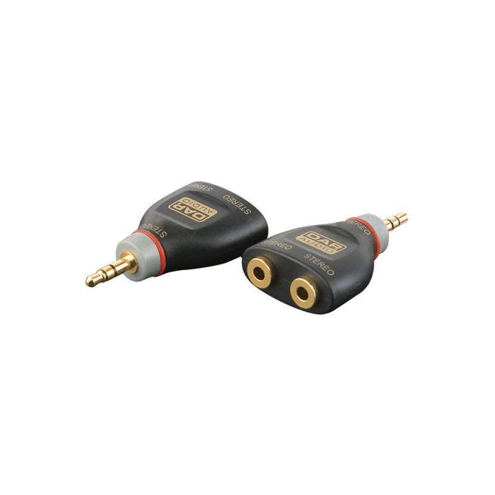 XGA15 - Mini Jack Male stereo naar 2 x Mini Jack stereo Female splitter